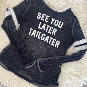 GUC See You Later Tailgater Long Sleeve Shirt Sz M